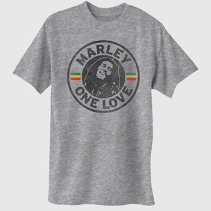 Mens M Bob Marley t shirt